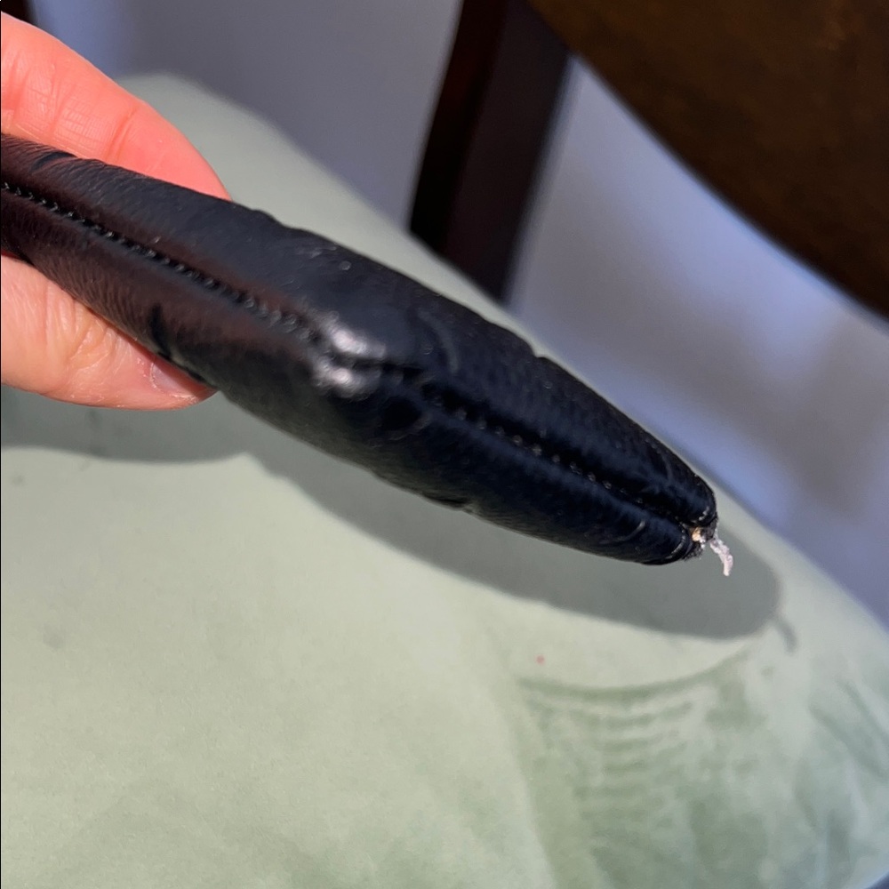 Louis Vuitton Black Textured Monogram Card HolderPouch - Picture 9 of 12